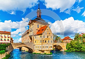 City Hall in Bamberg, Germany photo