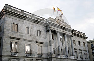 The city hall of Barcelona