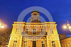 City Hall on Bieganski Square in Czestochowa