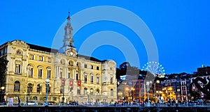 City Hall, Bilbao, Spain. Fotost filmed in 2018.