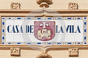 City-hall building located in Sitges, Spain