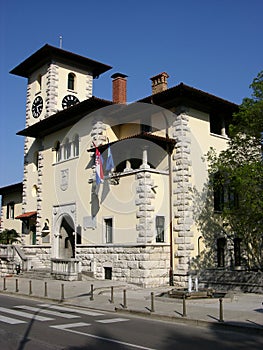 City hall building in Opatija,Croatia