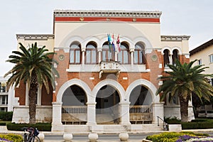 The city hall building in Porec