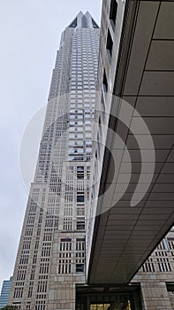 City hall building in Tokyo in the winter photo