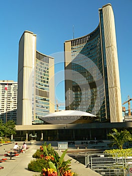 City Hall Building in Toronto-Canada