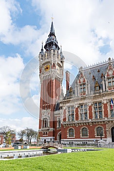 City hall of Calais, France