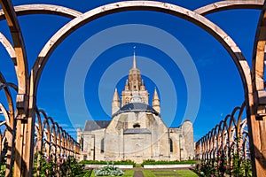 City hall of Calais, view of the parliament building, Normandy, France