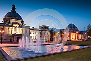 City Hall, Cardiff, UK photo