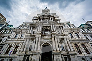 City Hall in Center City, Philadelphia, Pennsylvania