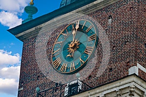 City Hall Clock Cracow Polska May 2107