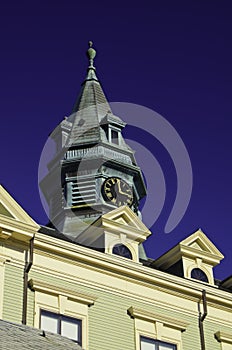City Hall clock tower Provence town