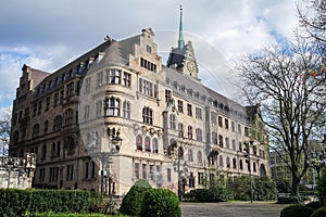 City hall of Duisburg in Germany photo