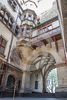 City hall of Duisburg in Germany photo