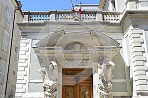 City hall of Evian, France