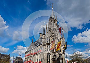 City hall in Gouda - Netherlands