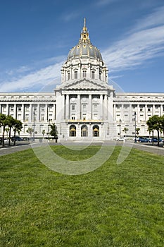 City Hall with Grass