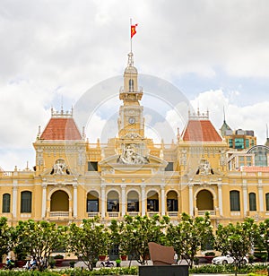 City Hall in Ho Chi Minh City Saigon Vietnam