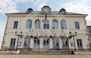 City hall of Honfleur , Normandy region of France