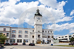 City hall, Kyjov town, South Moravia, Czech republic