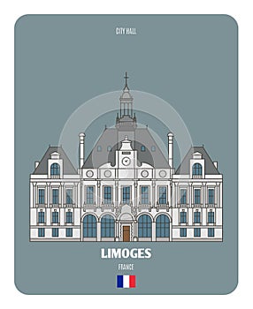 City Hall in Limoges, France