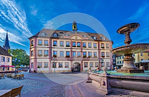 City Hall, Market Square, Neustadt an der Weinstrasse, Palatinate, Rhineland-Palatinate, Germany, Europe