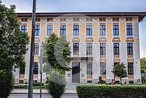 City Hall in Mostar, Bosnia and Herzegovina photo