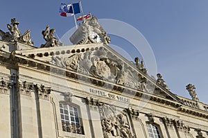 City hall of Nancy in France