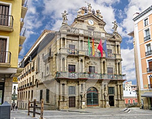 City hall of Pamplona. Spain. photo