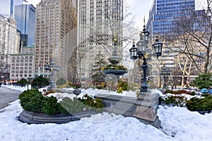 City Hall Park Fountain - NYC