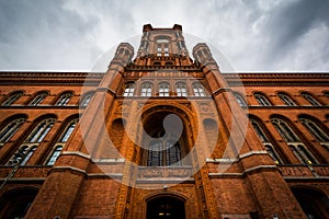 City Hall (Rotes Rathaus), in Mitte, Berlin, Germany.