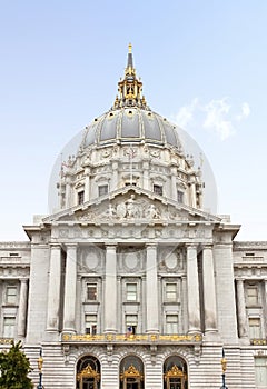 The city hall of San Francisco