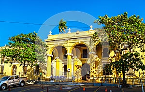 City Hall of Santa Ana in El Salvador photo