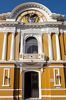 City Hall of Santa Marta, Colombia photo