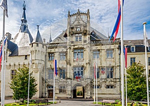 City hall in Saumur city