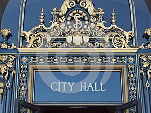 City Hall Sign photo