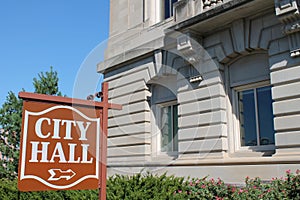 City Hall Sign