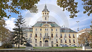 City hall in Szeged, Hungary.