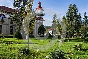 The city hall of Targu Ocna, Bacau, Romania