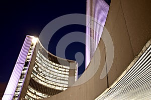 City Hall Toronto night photo