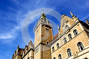 City Hall in town Hanover, Germany