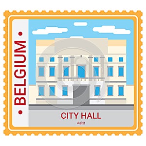 City hall. Vector illustration decorative design