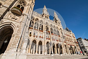 City Hall in Vienna, in the District Innere Stadt