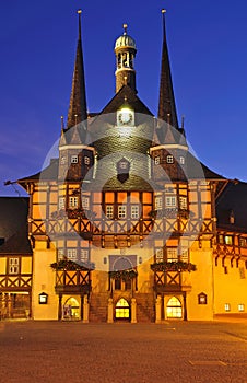 The city hall of wernigerode