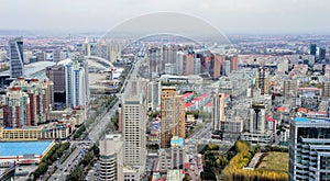 The city of Harbin, the administrative center of Heilongjiang province