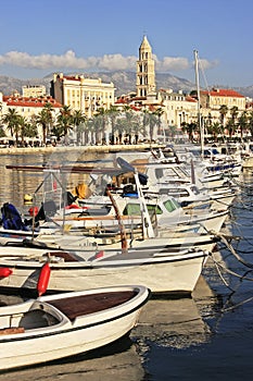 City harbor, Split