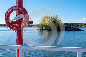 City of Helsinki provides life buoys across the city shoreline