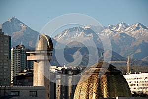 City and High Mountains Almaty Kazakhstan