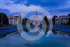 City of History: Sunrise Views at VDNG Park in Kyiv