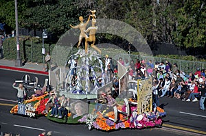 City of Hope float in Rose Parade