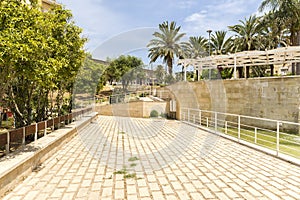 The City and its Urban Parks In Comiso, Province of Ragusa, Sicily, Italy.